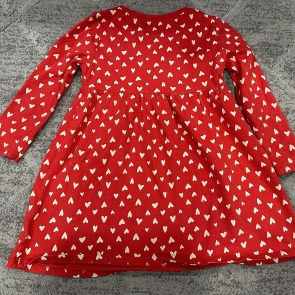 Gap Heart Dress Valentines Day Girls Size 3T - Picture 5 of 6